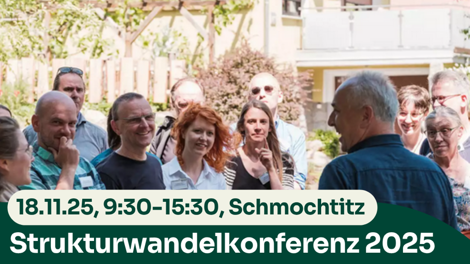 Strukturwandelkonferenz 2025: VOM WIDERSTAND ZUR  AKZEPTANZ: DIE ENERGIEWENDE IN KOMMUNEN ANPACKEN