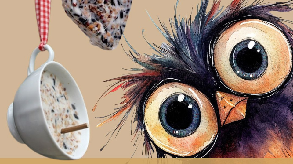 Ferienaktion für Vogelfreunde-Vogelfutter selber machen!