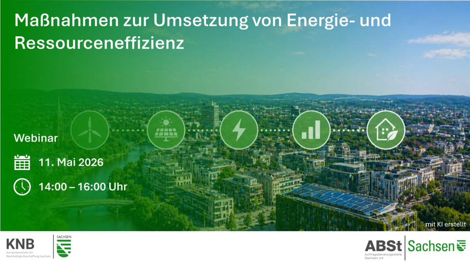 Maßnahmen zur Umsetzung von Energie- und Ressourceneffizienz