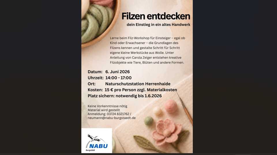 Filzen entdecken: dein Einstieg in ein altes Handwerk