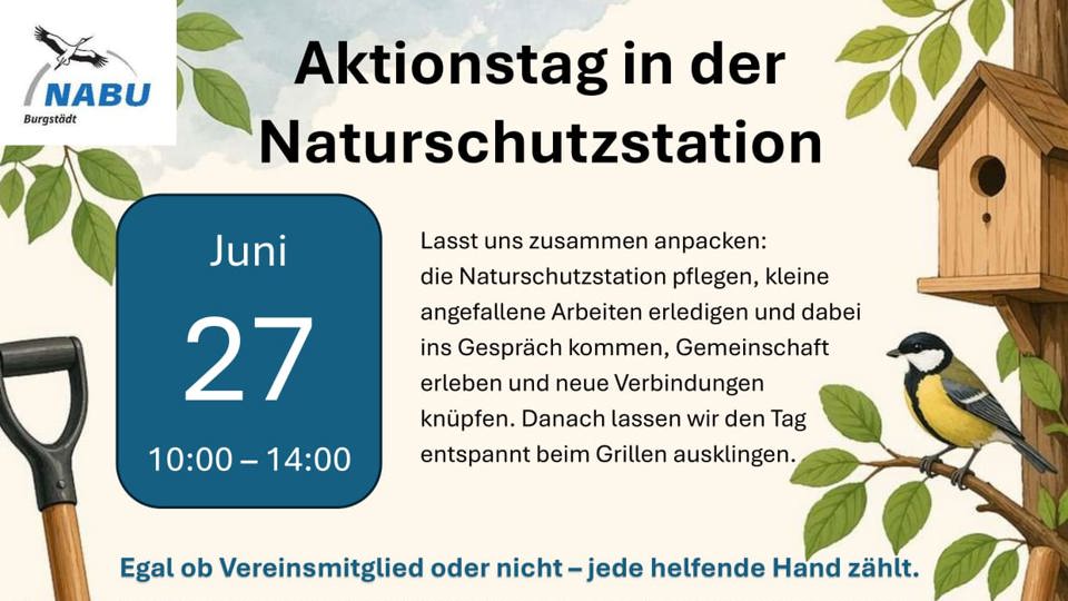 Aktionstag in der Naturschutzstation
