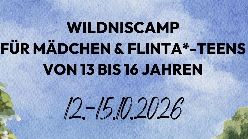 Wildniscamp Schloss Gersdorf für Mädchen und FLINTA*-Teens
